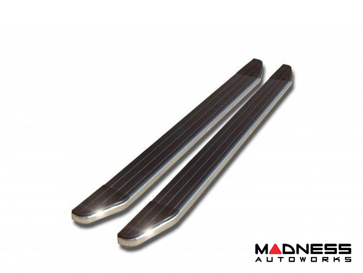 Ford Bronco Sport Running Boards - Premium - Black w/ Chrome Trim